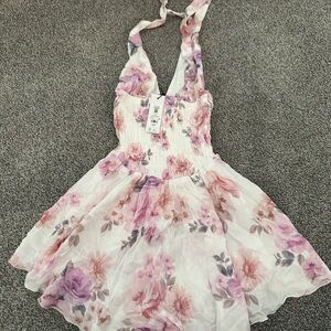 NWT Floral Halter Top
